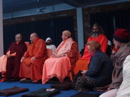 con swami Veda y otros swamis